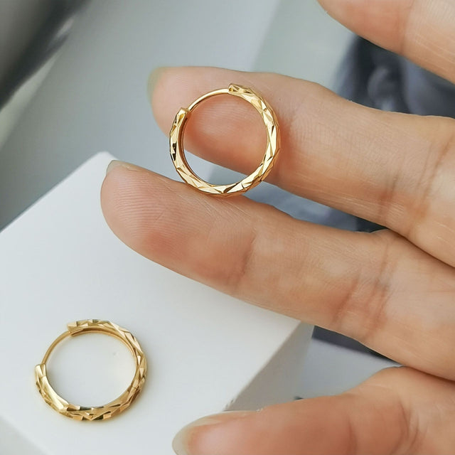 Faceted Sparkle Earrings