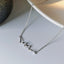 Spiral Twist Silver Necklace