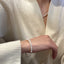 Half Silver& Pearls Bracelet