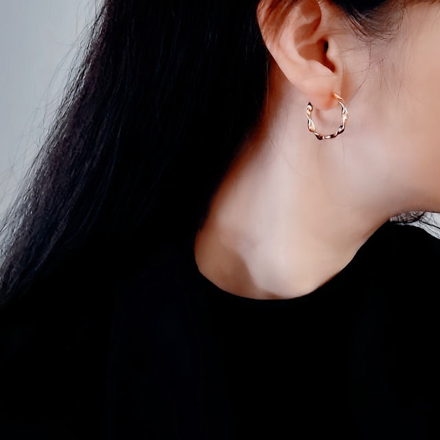 Infinity Hoop Earrings
