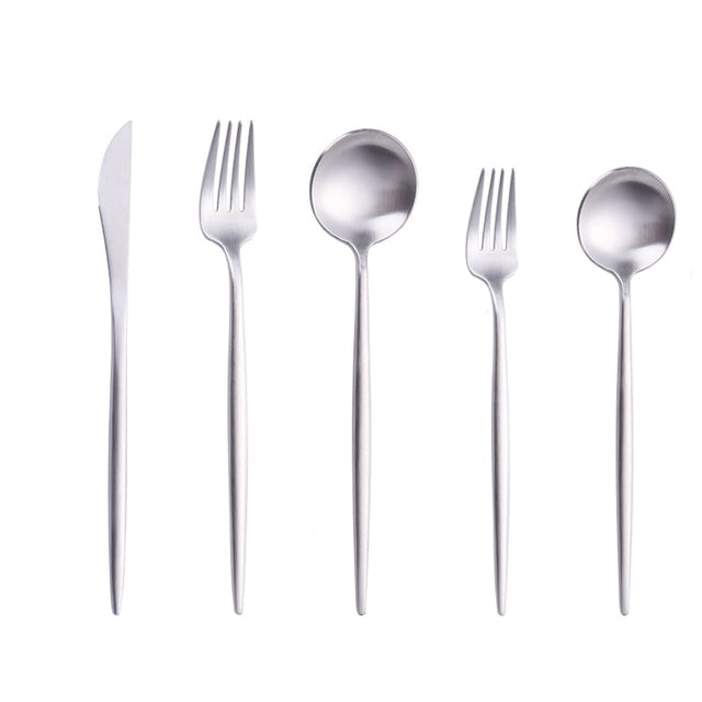 Silver Scandi Cutlery Set