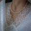 Sweet Butterfly & Pearl Necklace