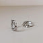 Lunar Crater Hoop Earrings