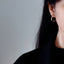 Infinity Hoop Earrings