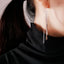 Long Linear Drop Earrings
