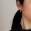 Twisted Ribbon Hoop Earrings