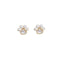 Cute Paw Pearl Stud Earrings