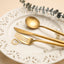 Gold Scandi Cutlery Set