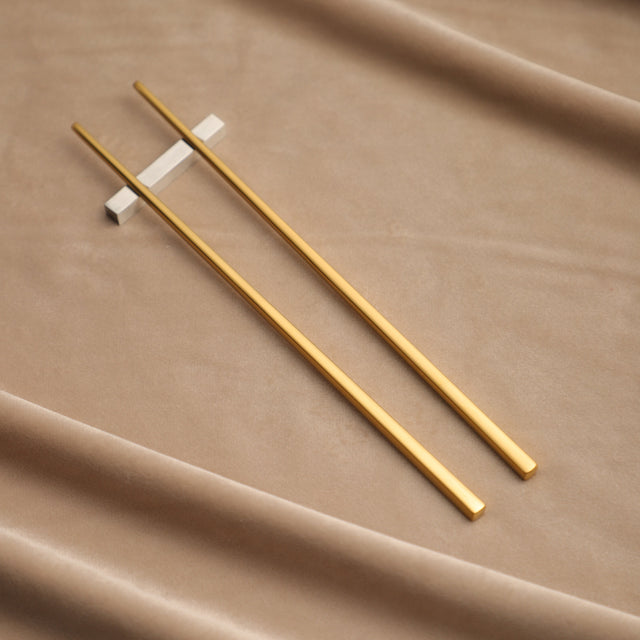 Gold Oriental Chopsticks