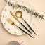 Gold & Black Scandi Cutlery Set