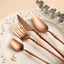 Rose Gold Colosseum Cutlery Set