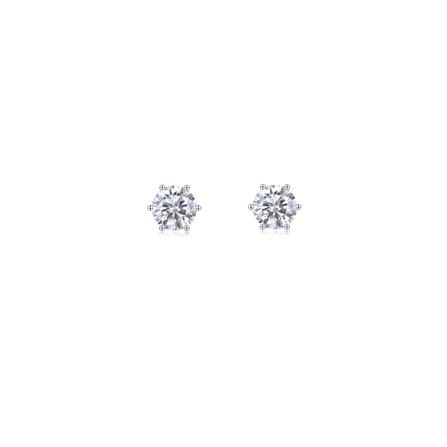 Lonely Star Diamond Earrings