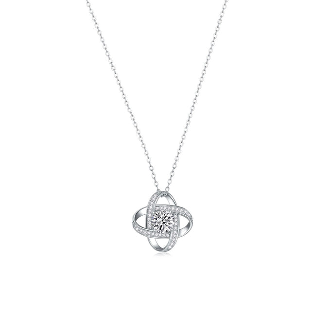 Möbius Diamond Necklace