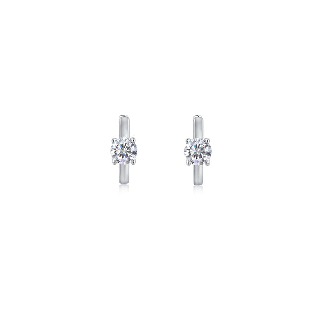 Essential Hoop Diamond Earrings