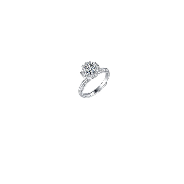 Floral Diamond Ring