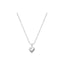 Heart Pendant Silver Necklace
