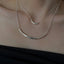 Smile Silver Necklace