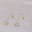 Petal Pearl Drop Earrings