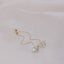 Petal Pearl Drop Earrings