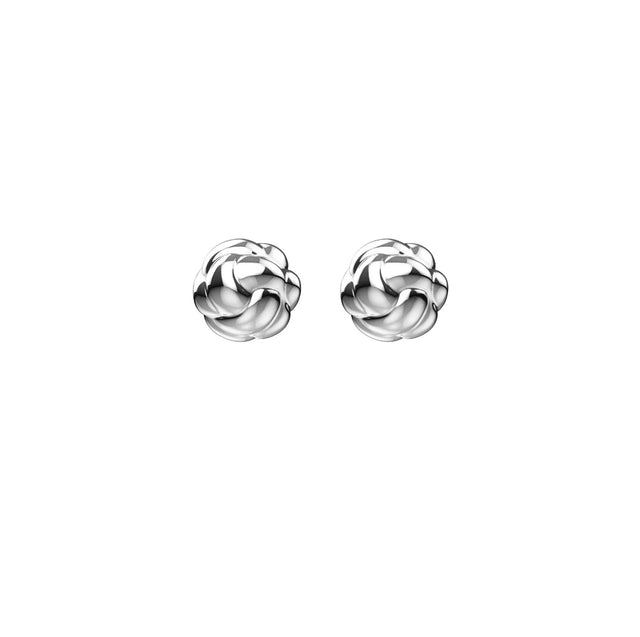 Knotted Ball Stud Earrings