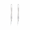 Long Linear Drop Earrings