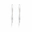 Long Linear Drop Earrings