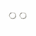 Lunar Crater Hoop Earrings