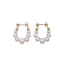 Pearl Hoop Earrings