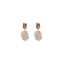 Rectangle Baroque Pearl Earrings