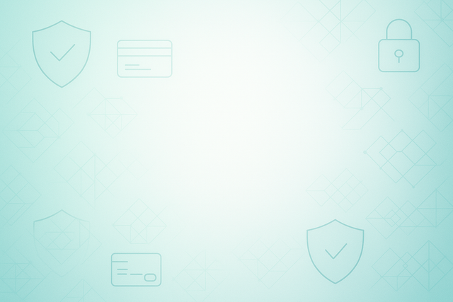 Background Image for Payment Policy to give customers a feeling that their cards and payment information are trusted and safe.